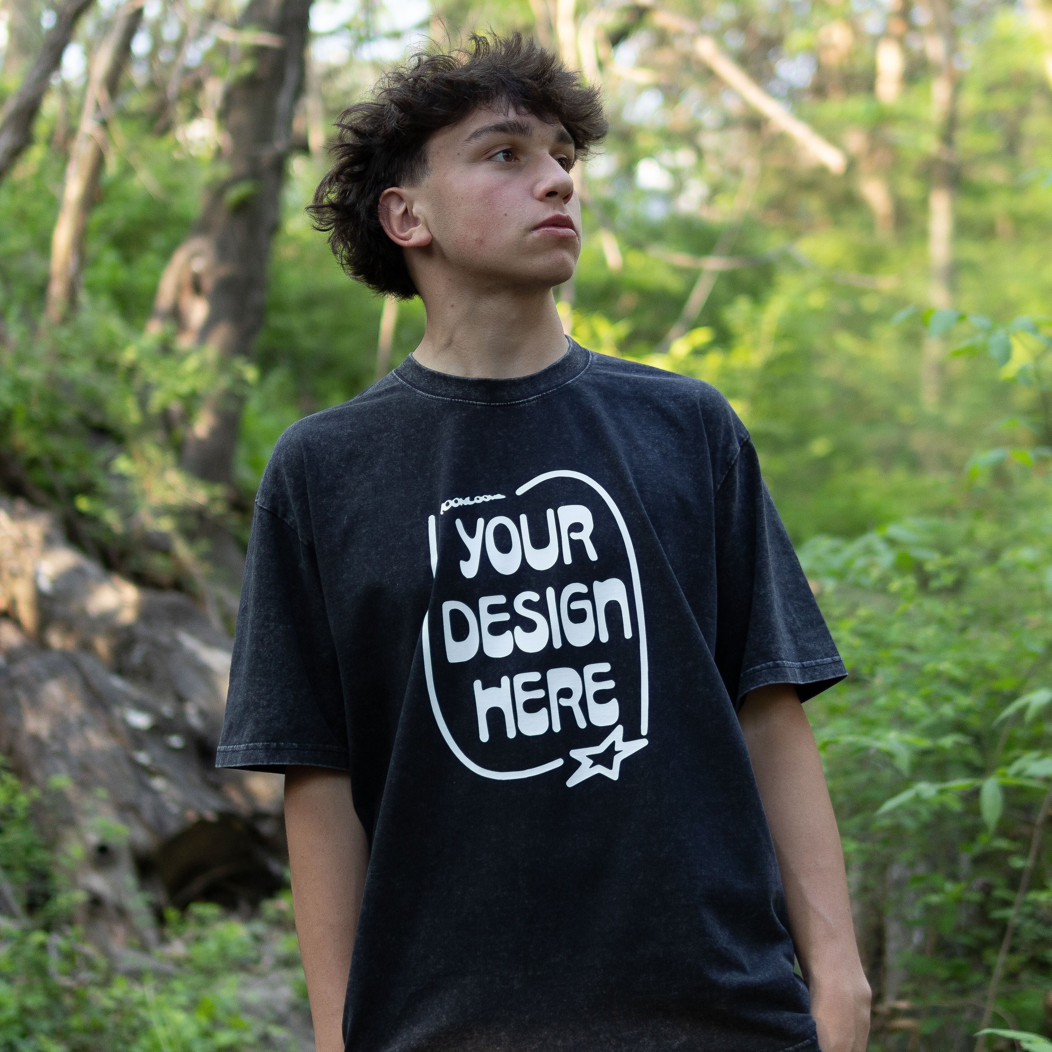 Acid Wash Tee